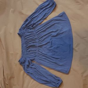 Maurices Long Sleeve Smocked Neck Top Sizes XS-S